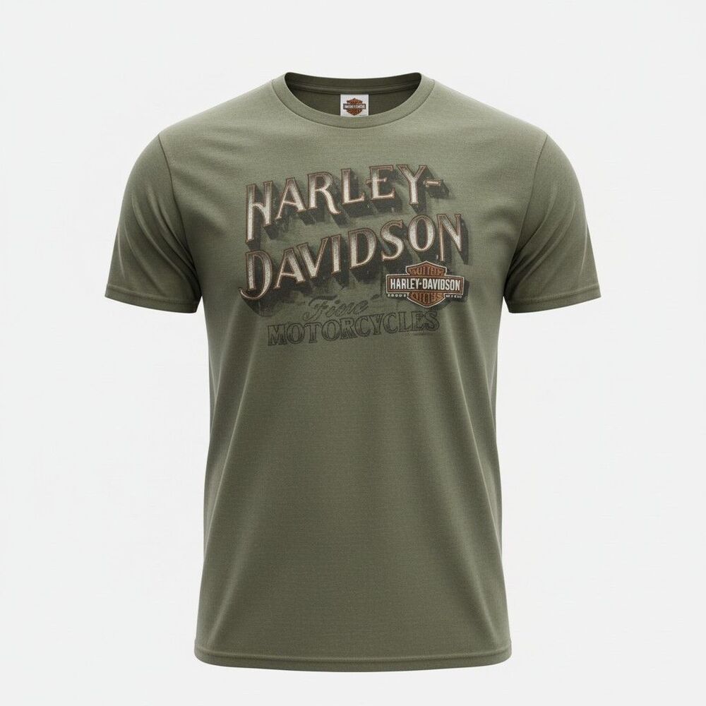 Harley Davidson M&S Chambersburg PA T Shirt 2XL Civil War Burning 1864 Dealer...